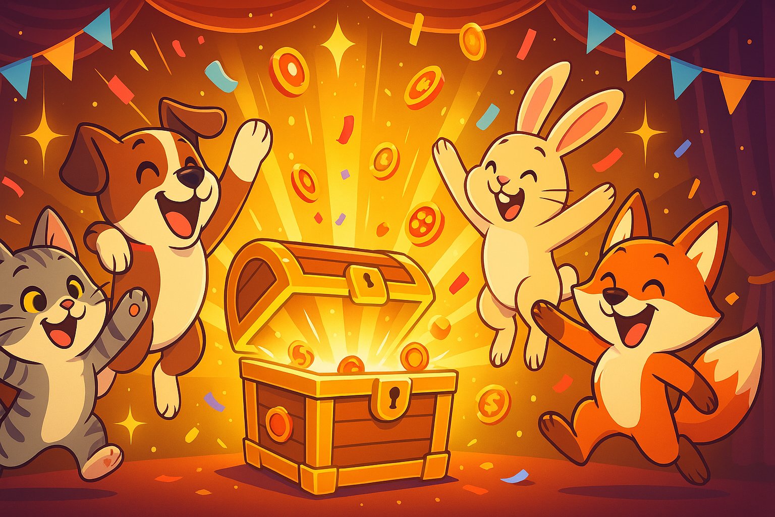 Lucky Neko slot game interface with cat-themed symbols and payline display